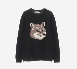 메종키츠네 니트